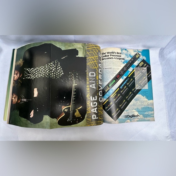 Two Vintage 90’s Guitar Magazines Jimmy Page - Picture 8 of 8